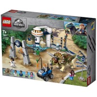 Конструктор Lego Jurassic World: Нападение трицератопса (75937)