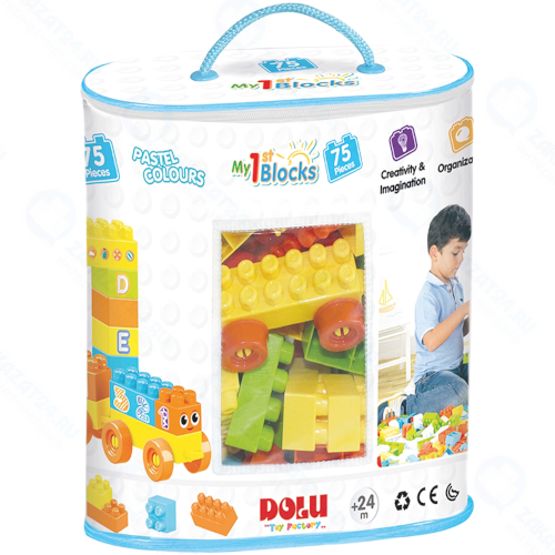 Конструктор DOLU 75 элементов, в сумке (DL_5016)