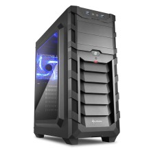 Корпус для компьютера Sharkoon Skiller SGC1 Window Black LED