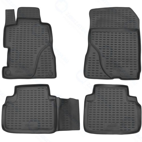 Коврики в салон FORMAT Honda Civic 4D, 2006+, 4 шт (18.09.210k)
