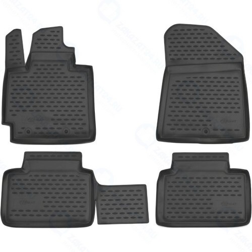 Коврики в салон FORMAT Kia Soul, 2014-2019, 4 шт (25.49.210)