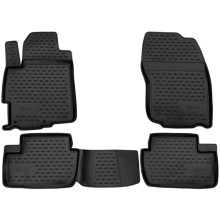 Коврики в салон FORMAT Mitsubishi Lancer X, 03/2007+, 4 шт, повышенная износостойкость (35.13.210)