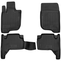 Коврики в салон FORMAT Mitsubishi L-200 IV, 2005-2015, 4 шт, повышенная износостойкость (35.15.210)