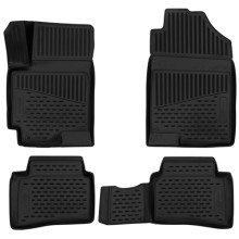 Коврики в салон FORMAT 3D Hyundai Solaris, 2017+, Comfort, 4 шт (3D2065210)