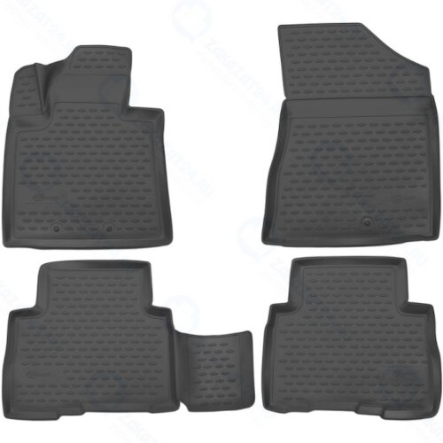 Коврики в салон FORMAT Kia Sorento, 2012-2015, 4 шт (3D.25.46.210h)