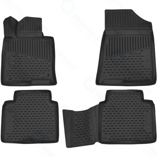 Коврики в салон FORMAT 3D Kia Optima, 2015+, АКПП, 4 шт (3D2561210)