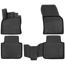 Коврики в салон FORMAT Nissan Terrano, 2016+, 4 шт (3D3659210k)