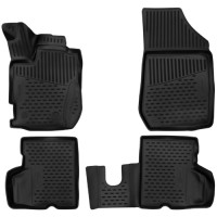 Коврики в салон FORMAT Renault Kaptur, 2016+, 4 шт (3D4141210k)