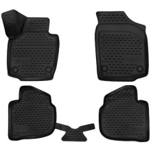 Коврики в салон FORMAT 3D Skoda Rapid, 2013+, 4 шт (3D.45.15.210k)