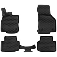 Коврики в салон FORMAT Skoda Octavia, 2013+, Active Ambition Style, 4 шт (3D.45.16.210k)