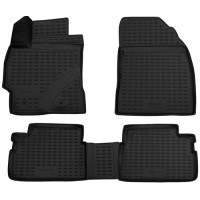 Коврики в салон FORMAT Toyota Corolla, 2007-13, 4 шт, износостойкие (3D.48.15.210k)