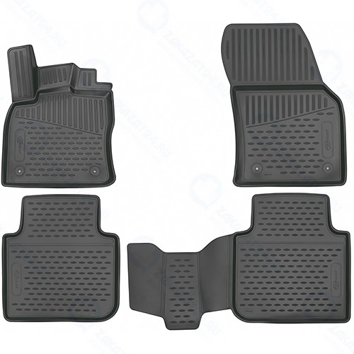 Коврики в салон FORMAT Toyota Camry, 2014-2018, 4 шт (3D.48.63.210k)