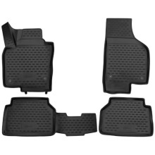 Коврики в салон FORMAT Volkswagen Tiguan, 2007-16, 4 шт (3D.51.21.210kh)