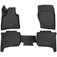 Коврики в салон FORMAT Volkswagen Touareg II, 2010-18, 2-зонный климат-контроль, 4 шт (3D.51.31.210k)