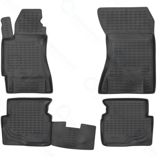Коврики в салон FORMAT Subaru Forester, 2002-2008, 4 шт (46.01.210)