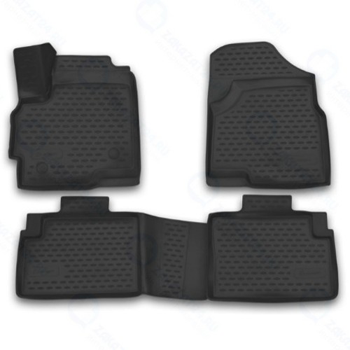 Коврики в салон Element 3D Chery Tiggo (Т21), 2014+, 4 шт (CARCHE10005)