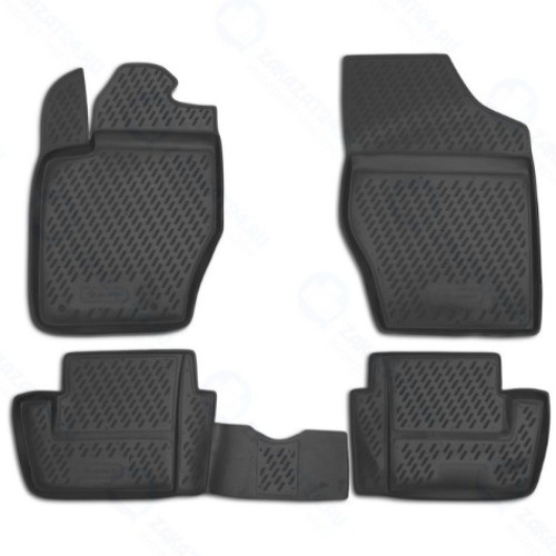 Коврики в салон Element Citroen C4 01/2004-07/2008, 07/2008+, 4 шт (CARCRN00011)