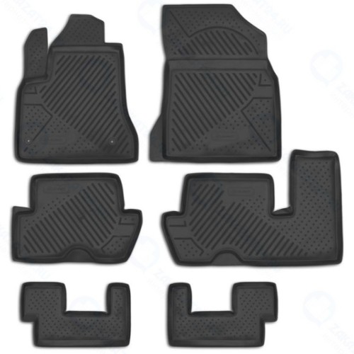 Коврики в салон Element Citroen Grand C4 Picasso 09/2006+, 6 шт (CARCRN00021)