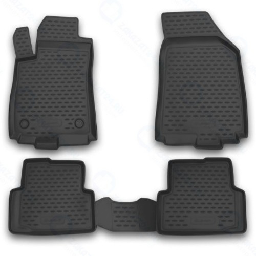 Коврики в салон Element Citroen C4, 2011+, 4 шт (CARCRN00041)