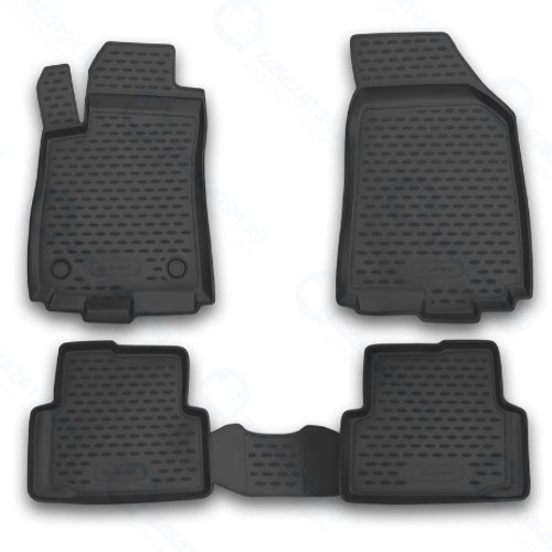 Коврики в салон Element Citroen C4, 2011+, 4 шт (CARCRN10035h)