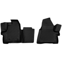 Коврики в салон Element 3D Ford Tourneo Custom, 1+1 Seats, 2013+, 2 шт (CARFRD00021k)