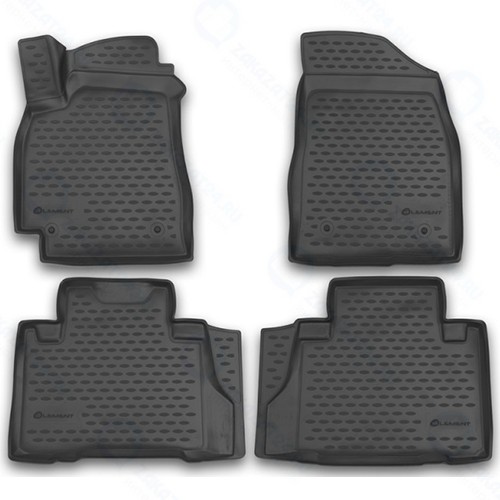 Коврики в салон Element 3D Geely Emgrand X7, 2011-2018, 4 шт (CARGEE10001)