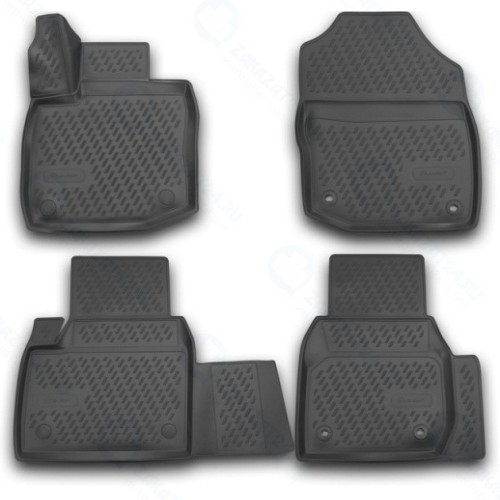 Коврики в салон Element Honda Civic 5 дверей, 2012+, хэтчбек, 4 шт (CARHND00009)