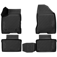 Коврики в салон FORMAT 3D Lada Vesta, 2015+, 4 шт (CARLD00001k)