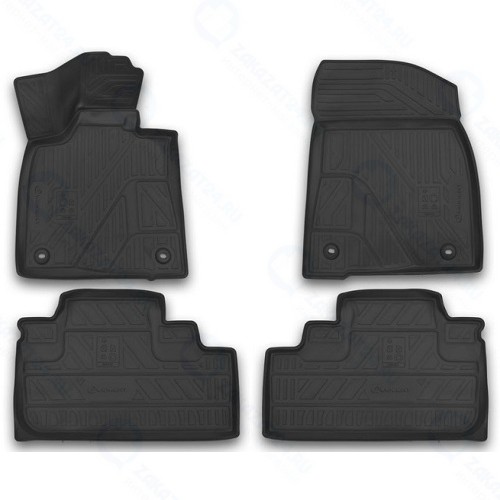 Коврики в салон Element Lexus RX, 2015+, 4 шт (CARLEX00001k)