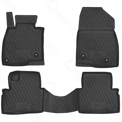 Коврики в салон FORMAT Mazda 3, 2013+, 4 шт, повышенная износостойкость (CARMZD00031)