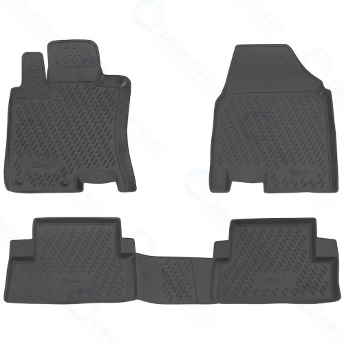 Коврики в салон FORMAT Nissan Qashqai, 2007-2014, 4 шт (CARNIS00021)