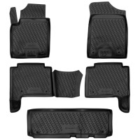 Коврики в салон Element Nissan Patrol 2010+, 5 шт (CARNIS00039)
