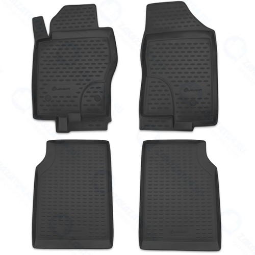 Коврики в салон Element Nissan Navara 2010-2015, 4 шт (CARNIS10043h)