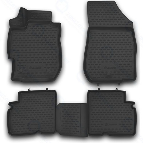 Коврики в салон Element 3D Nissan Almera 2012+, 4 шт (CARNIS10055k)