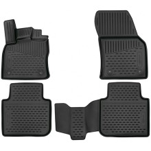 Коврики в салон FORMAT Nissan Almera, 2012+, 4 шт (CARNIS10055k)