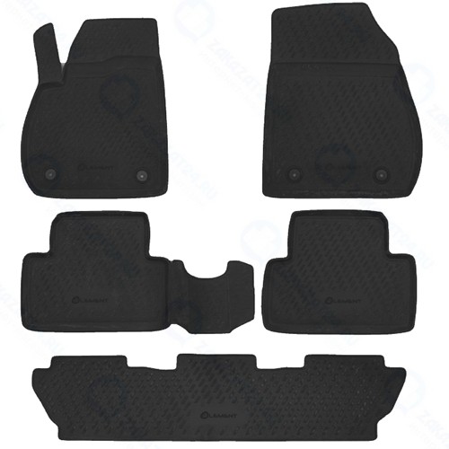 Коврики в салон Element Opel Zafira 2012+, 7 мест, 5 шт (CAROPL00027)