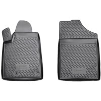 Коврики в салон Element Peugeot Partner 06/2008+, 4 шт, серые (CARPGT00019g)