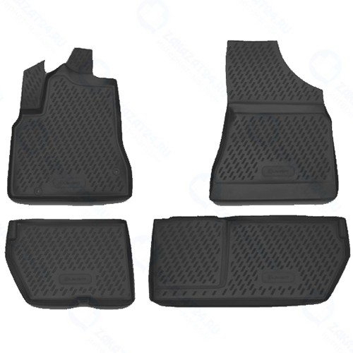 Коврики в салон Element Peugeot Tepee, 4 шт (CARPGT00021)