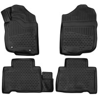 Коврики в салон Element 3D Toyota Harrier 2013+, правый руль, универсал, 4 шт (ELEMENT3D01840210k)