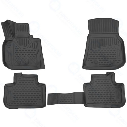Коврики в салон Element BMW X4, II (G02) 2018+, внедорожник, 4 шт (ELEMENT3D02037210k)