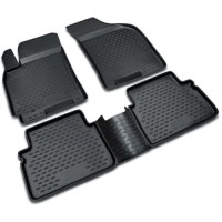 Коврики в салон Element 3D Geely Coolray, 2019+, кросс, 4 шт (ELEMENT3D02286210k)