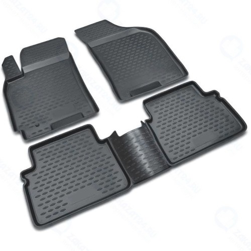 Коврики в салон Element 3D Geely Coolray, 2019+, кросс, 4 шт (ELEMENT3D02286210k)