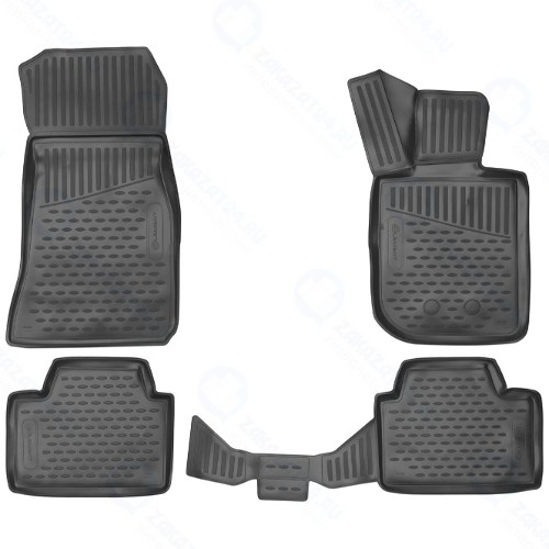 Коврики в салон Element 3D BMW Series 3 G20, 2019+, седан, 4 шт (ELEMENT3D02308210k)