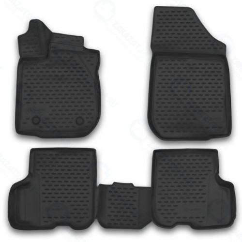 Коврики в салон Element BMW X7, 2019+, внедорожник, 5 шт (ELEMENT3D02344210k)