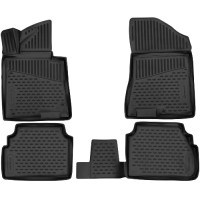 Коврики в салон Element 3D Hyundai Sonata 2019+, седан, 4 шт (ELEMENT3D02372210)