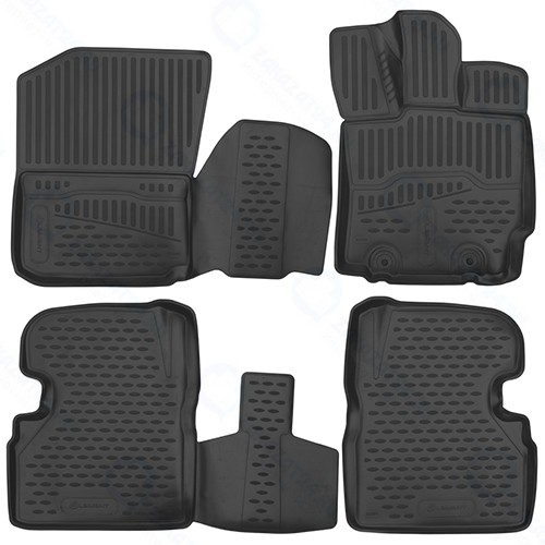 Коврики в салон Element 3D Toyota Passo 2010-2016, правый руль, 4 шт (ELEMENT3D02394210)