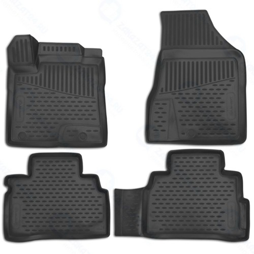 Коврики в салон Element Nissan Murano 2016+, 4 шт (ELEMENT3D3661210k)