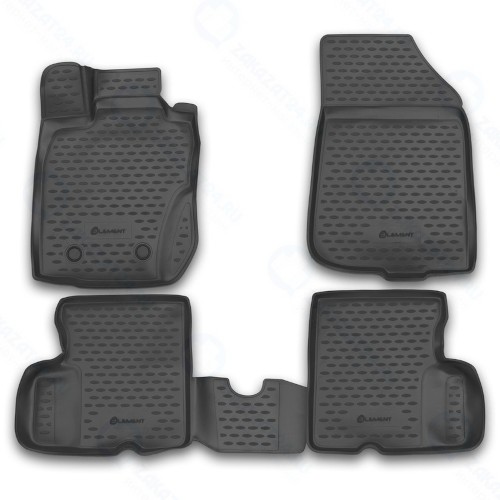 Коврик в салон Element Renault Duster 4WD 2011-2015, передний левый (ELEMENT3D4128210k.FL)