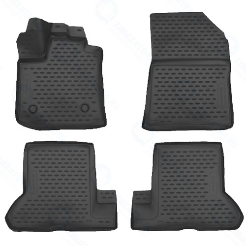 Коврики в салон Element Renault Dokker 2018+, 4 шт (ELEMENT3D4153210k)