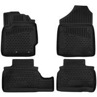 Коврики в салон Element Toyota Vitz (130), 2010-16, седан, правый руль, 4 шт (ELEMENT3D48138210k)